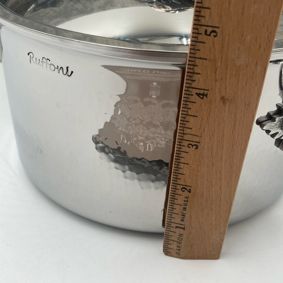 Ruffoni Opus Prima Stainless-Steel 3.5 Qt. Saucepan - Picture 9 of 14